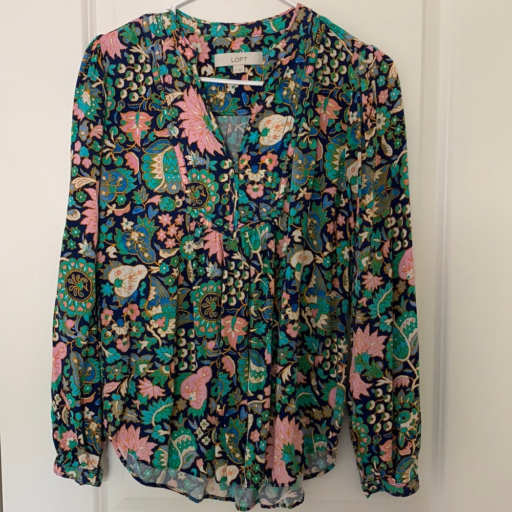 Women’s Loft Long Sleeve Blouse